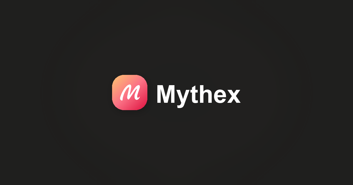 Mythex — 官网预览图